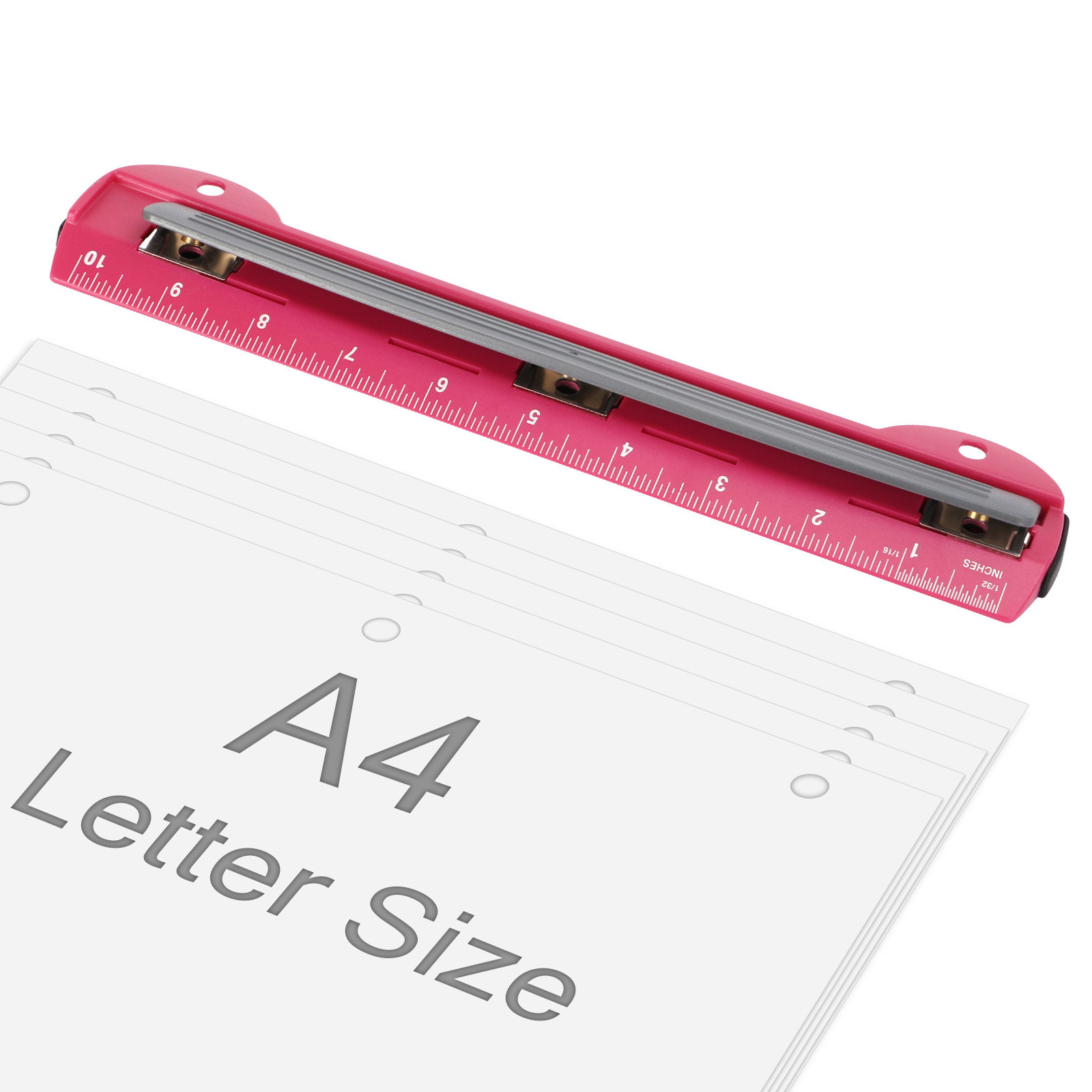 Binder A4 Lever - EAGLE 3-Hole Punch for A4/Letter Paper