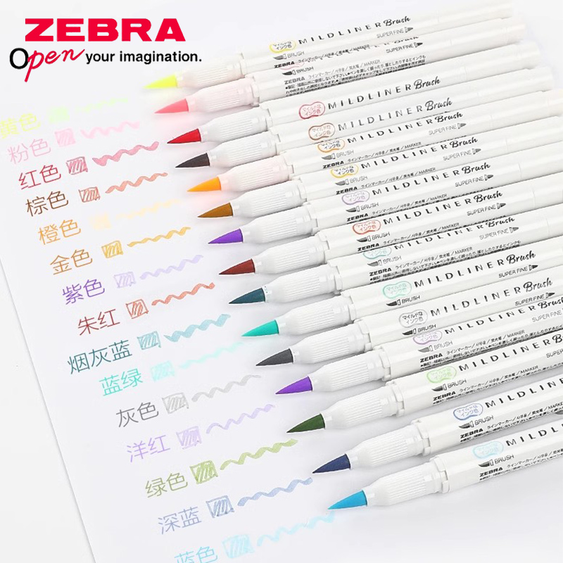 Japan ZEBRA Double-ended Marke - Zebra Pen Mildliner recension och pris