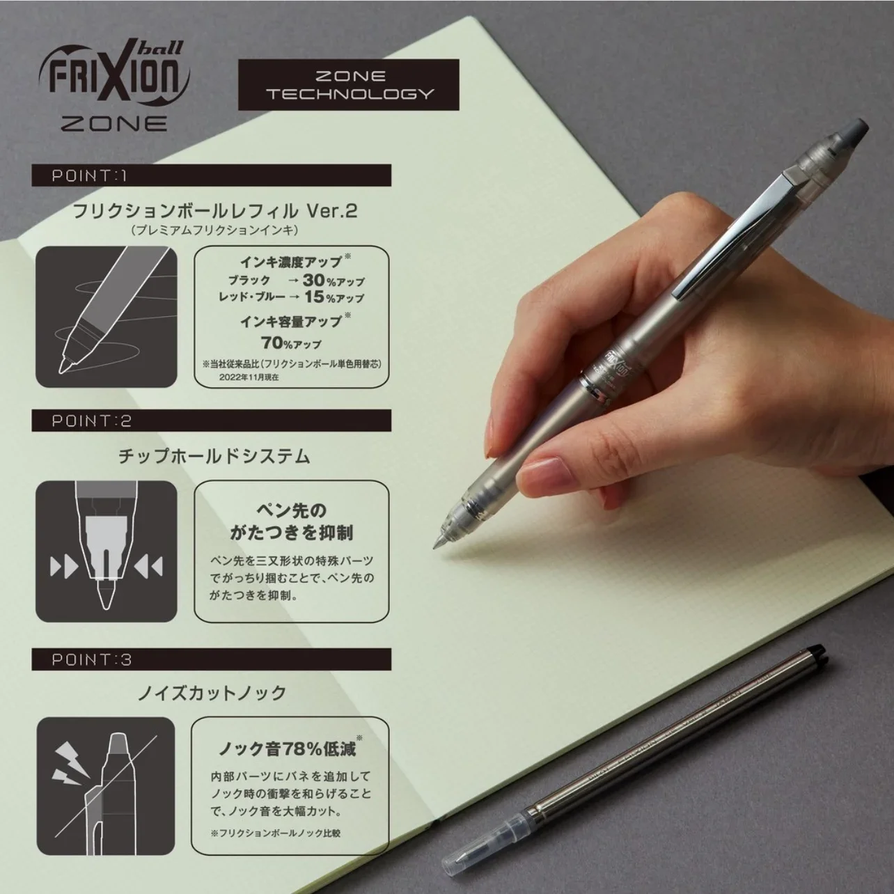 Pilot FriXion Knock Erasable G - Pilot Pen Frixion recension och pris