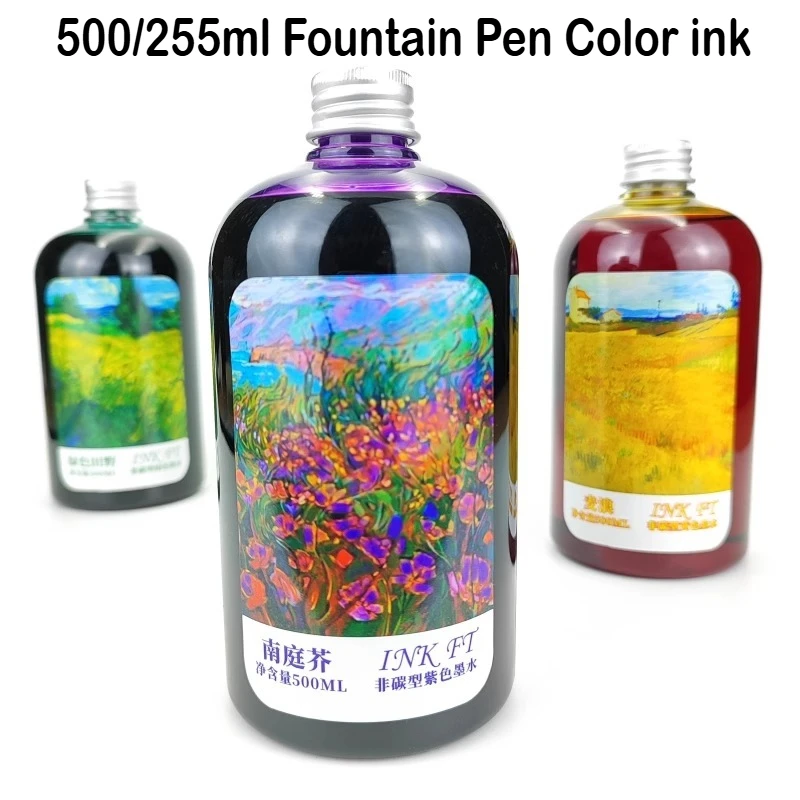 500ml/255ml 7 Colors Bottled F - Fountain Pen Bottled Ink recension och pris