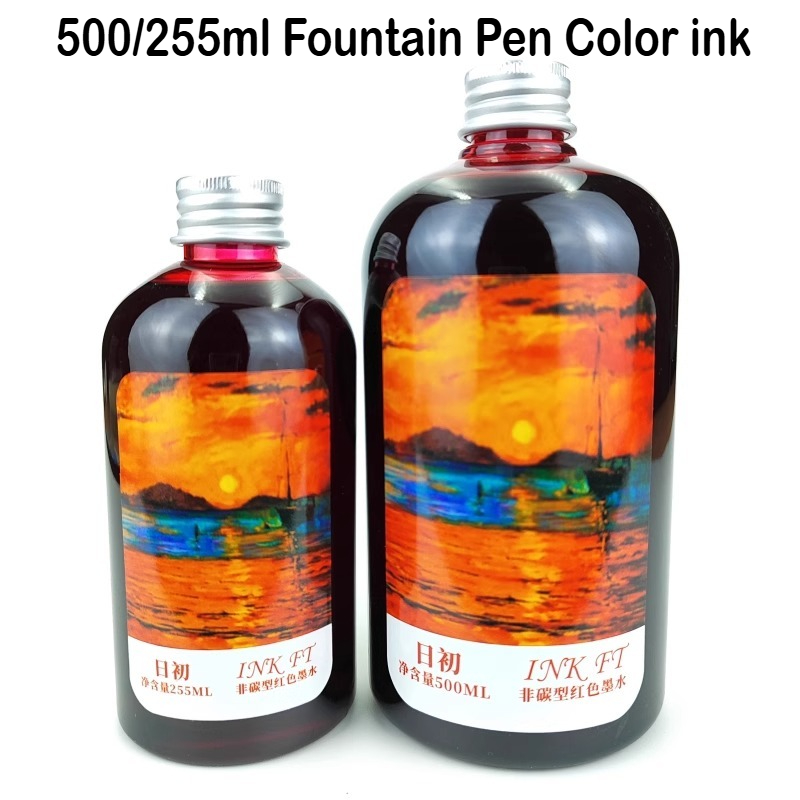 500ml/255ml 7 Colors Bottled F - Fountain Pen Bottled Ink recension och pris