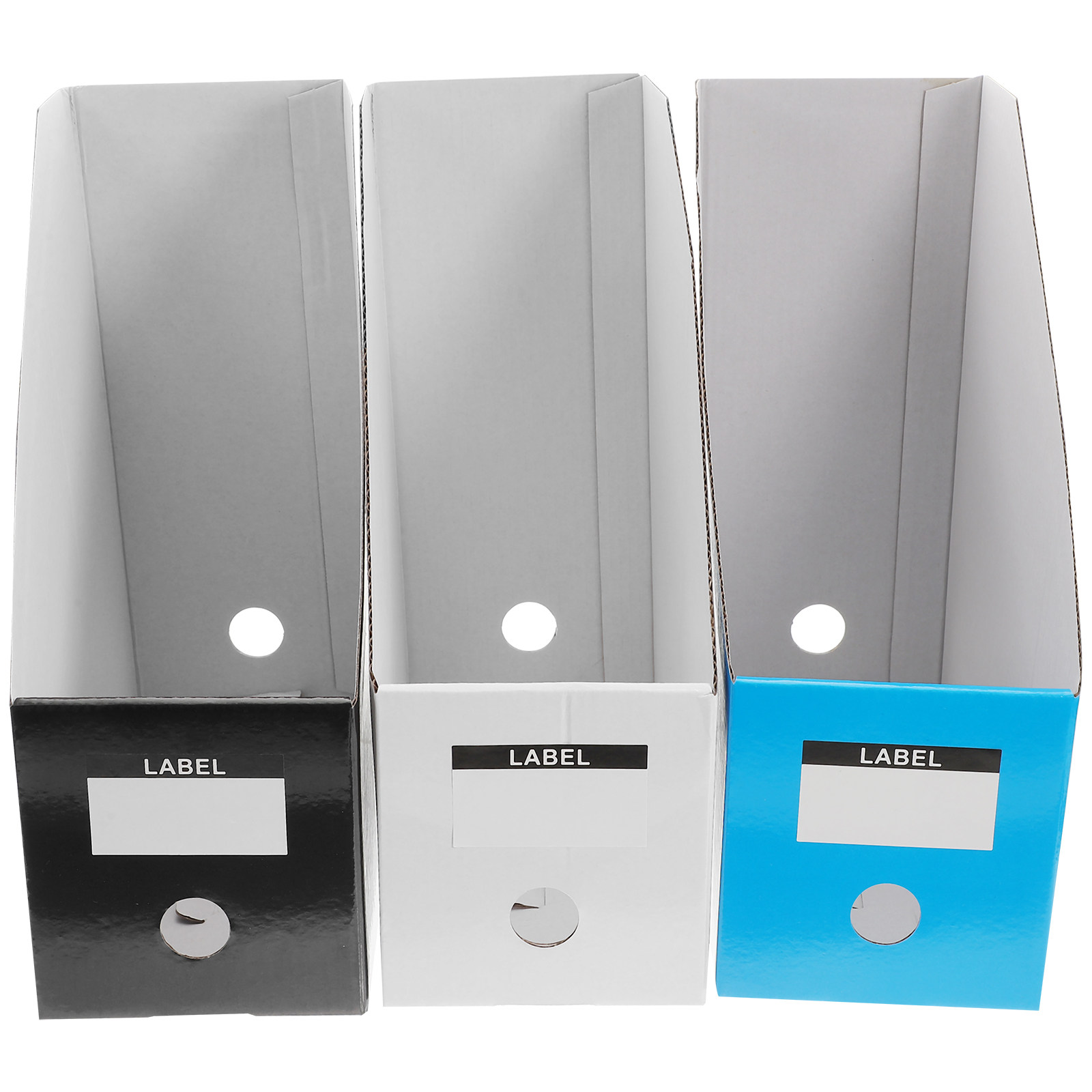 3Pcs Desktop File Folder Organ - Magazine Holder Rack recension och pris