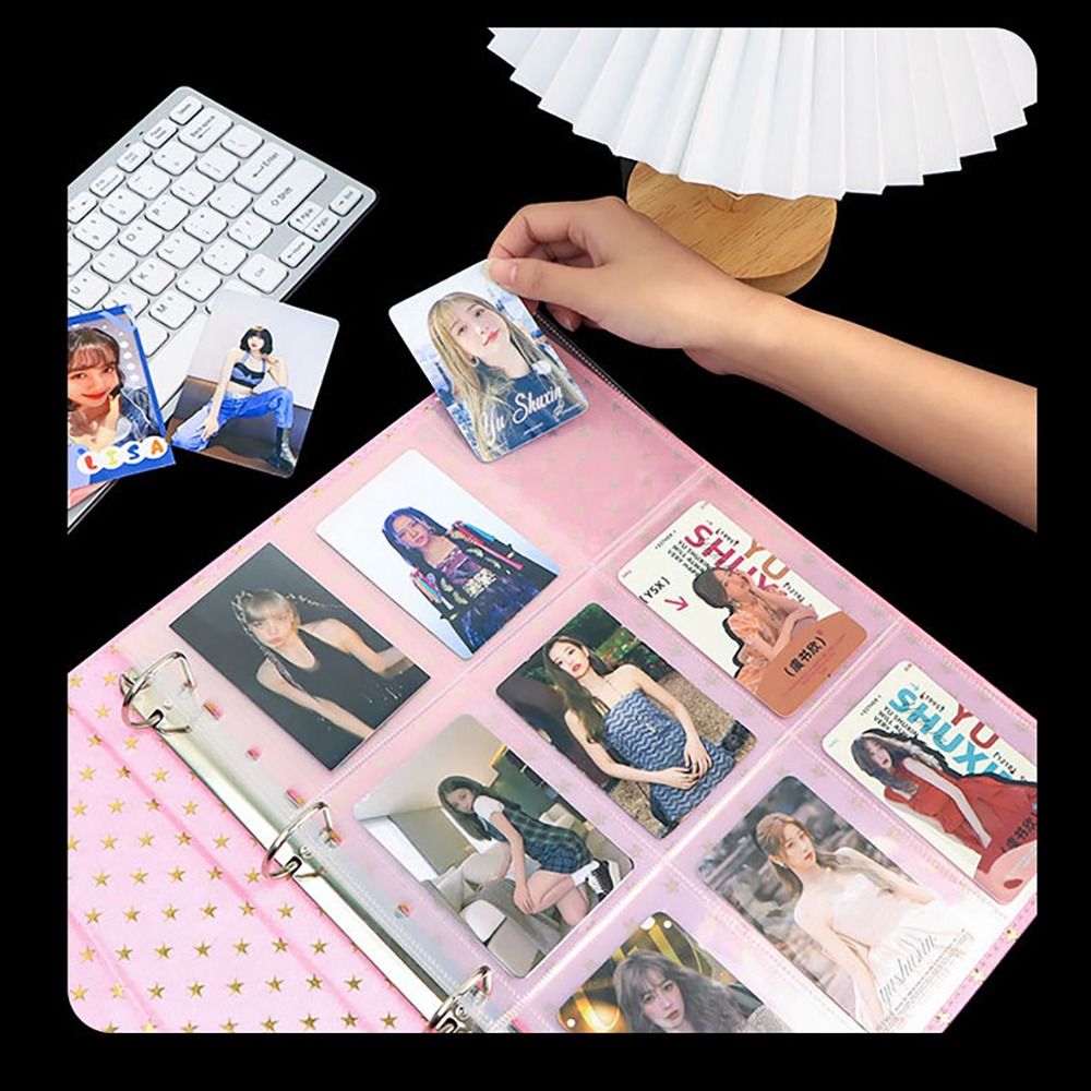 10Pcs A4 Kpop Binder Sheets Mu - Card Index Box recension och pris