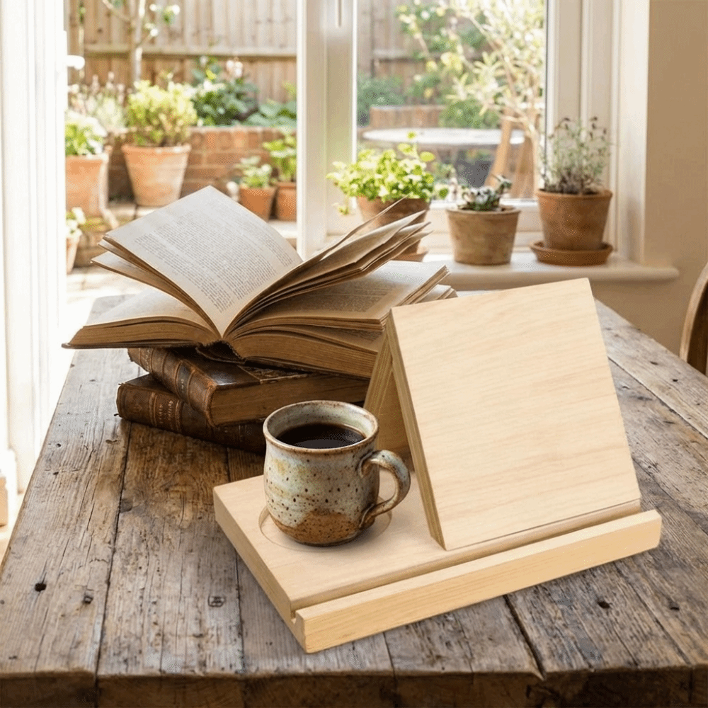Minimalist 2 in 1 Triangle Woo - Magazine Holder Rack recension och pris