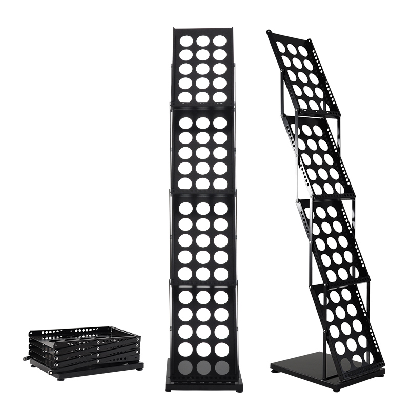 Folding Metal Brochure Magazin - Magazine Holder Rack recension och pris
