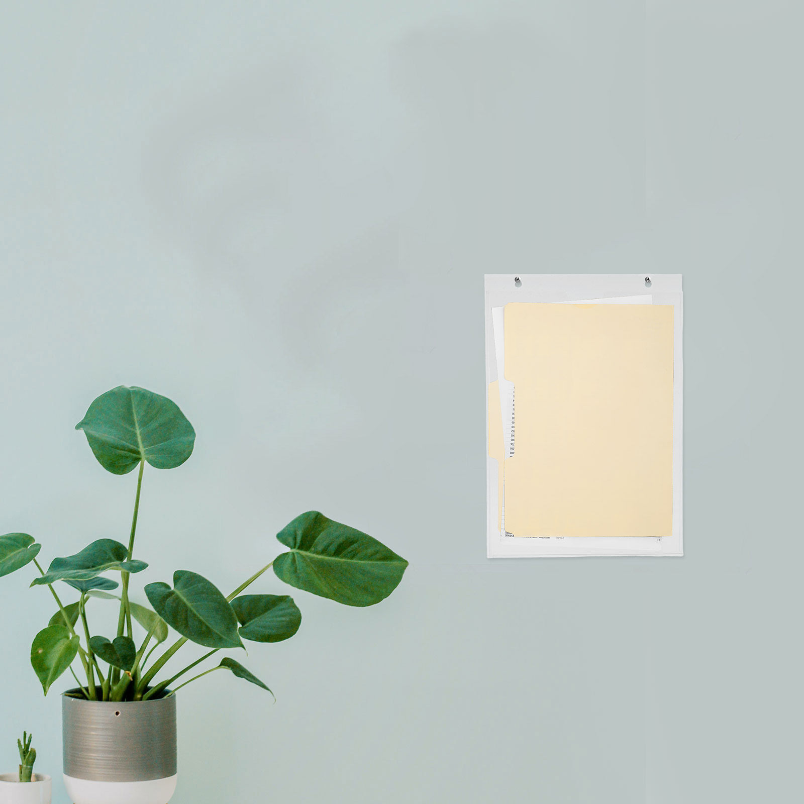 Clear Wall Mounted Acrylic Mag - Magazine Holder Rack recension och pris