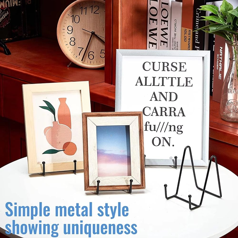 Durable 3/4/6inch Frame Holder - Magazine Holder Rack recension och pris