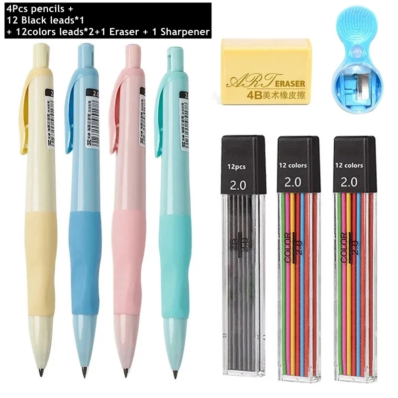 Mechanical Pencil Set 2.0mm HB - Staedtler Pencil Lumocolor recension och pris