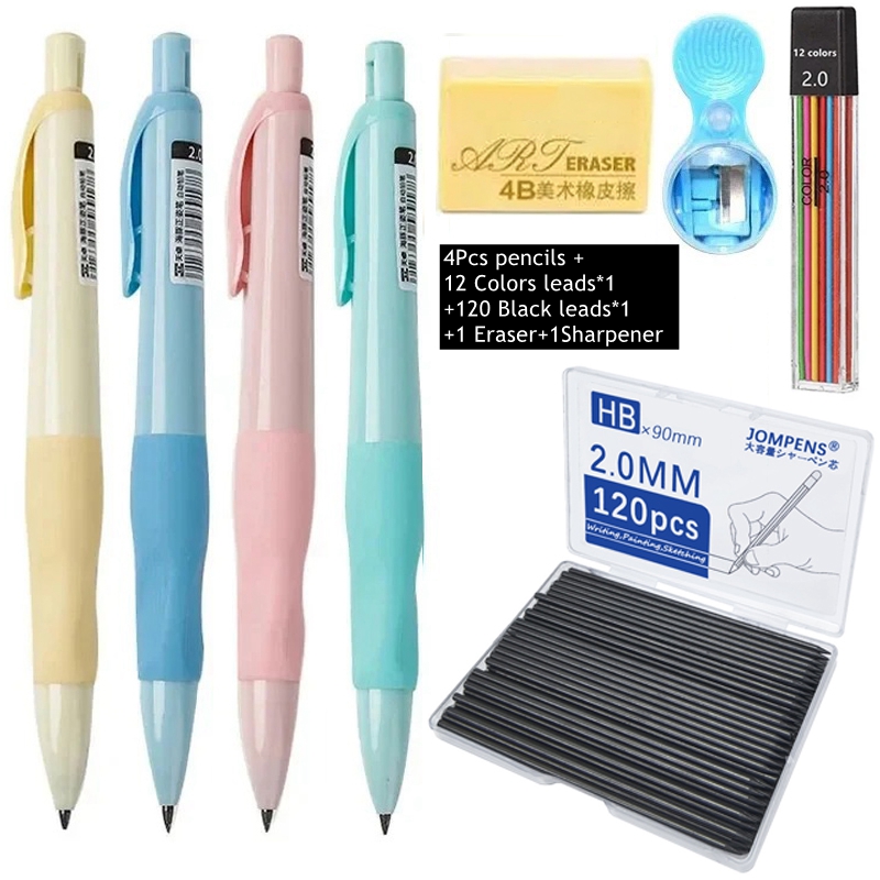 Mechanical Pencil Set 2.0mm HB - Staedtler Pencil Lumocolor recension och pris