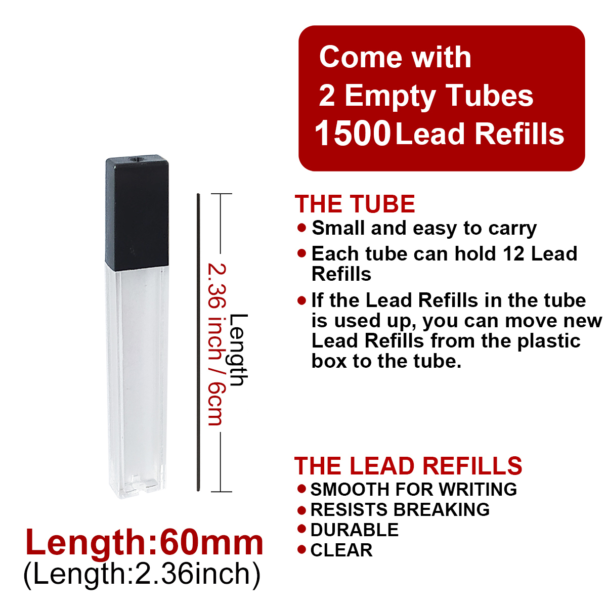 1500-Pack 0.3mm HB Automatic P - Mechanical Pencil 0.3 recension och pris