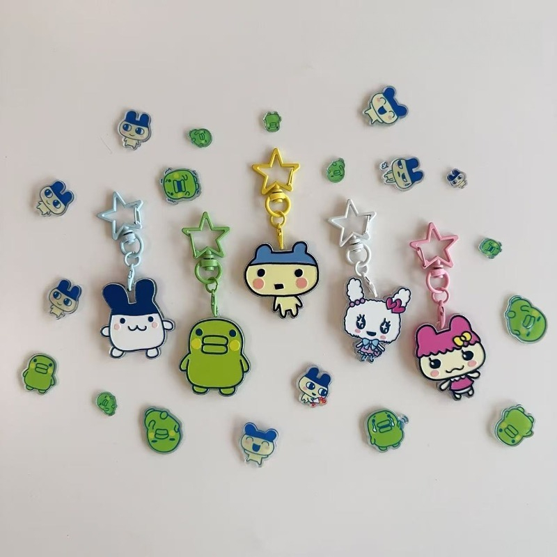 New Tamagotchi Mametchi Kuchip - Staedtler Pencil Lumocolor recension och pris