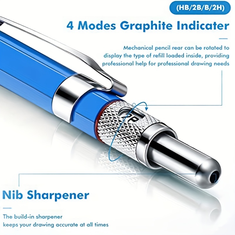 2.0mm Mechanical Pencil Set Bl - Staedtler Pencil Lumocolor recension och pris