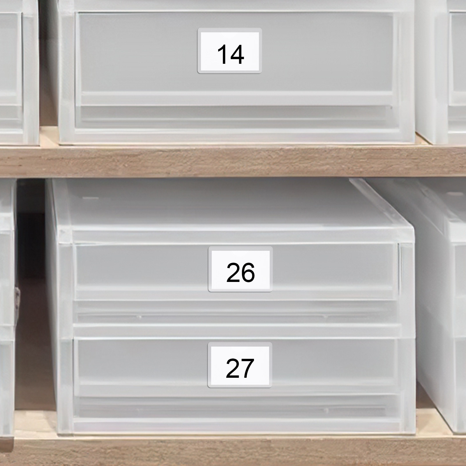 50Pcs Self-Adhesive Index Card - Card Index Box recension och pris