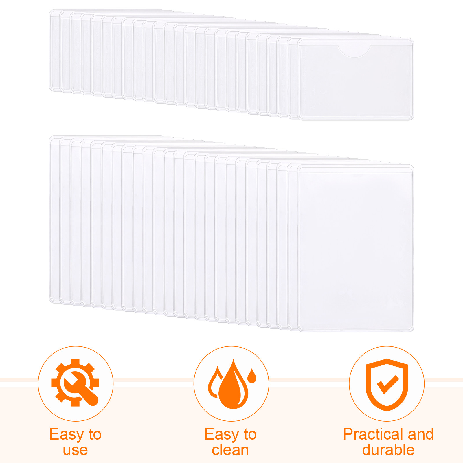 50Pcs Self-Adhesive Index Card - Card Index Box recension och pris