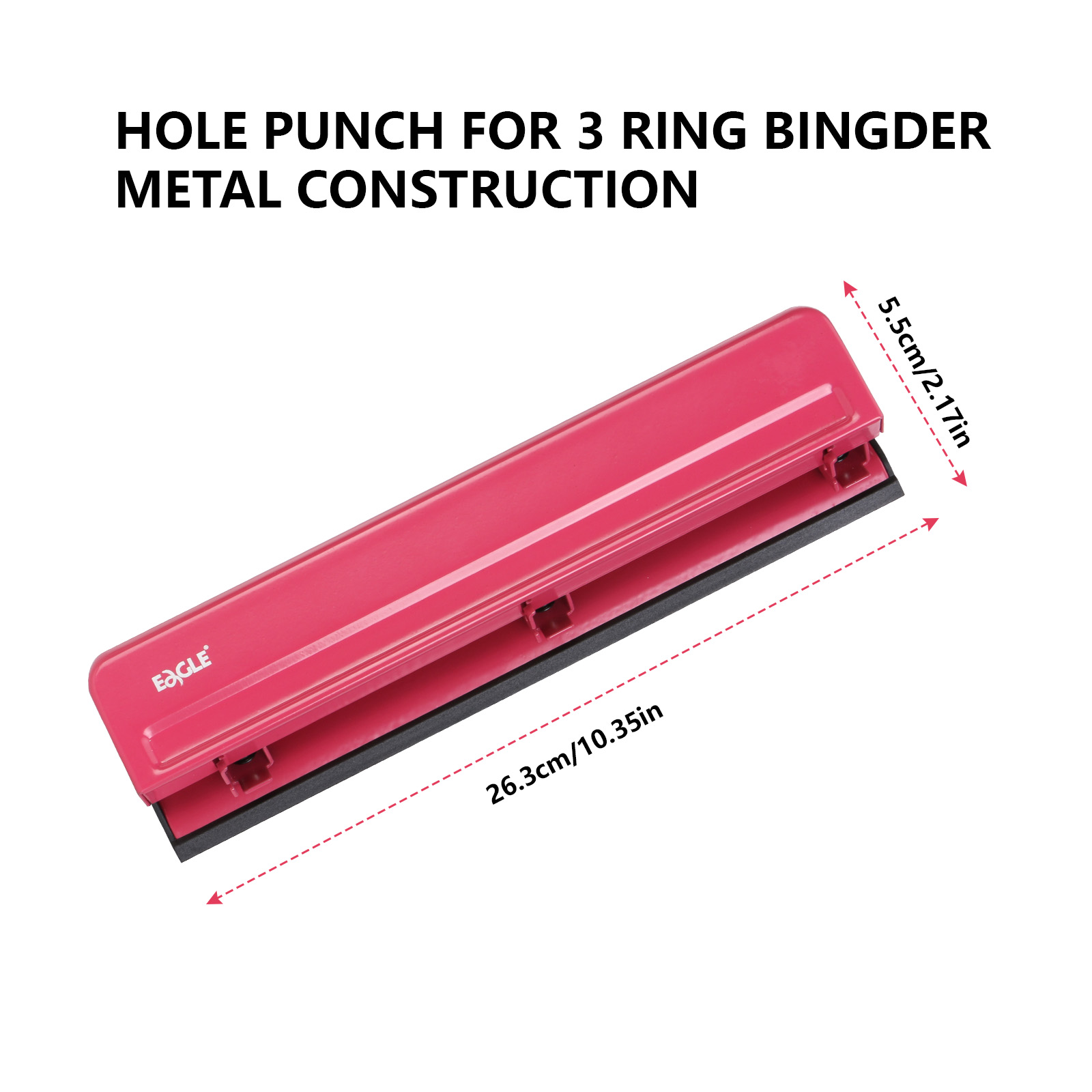 EAGLE 3-Hole Puncher for A4 Pa - Binder A4 Lever recension och pris
