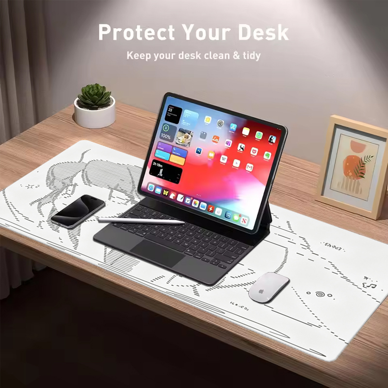 1Pcs Leather Mouse Pad Anime A - Leather Desk Pad recension och pris
