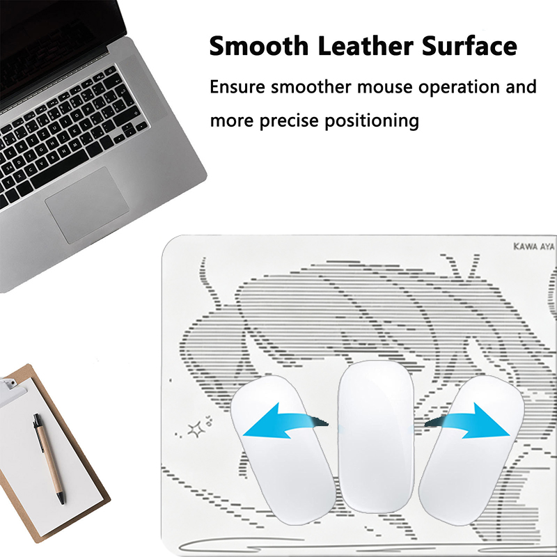 1Pcs Leather Mouse Pad Anime A - Leather Desk Pad recension och pris